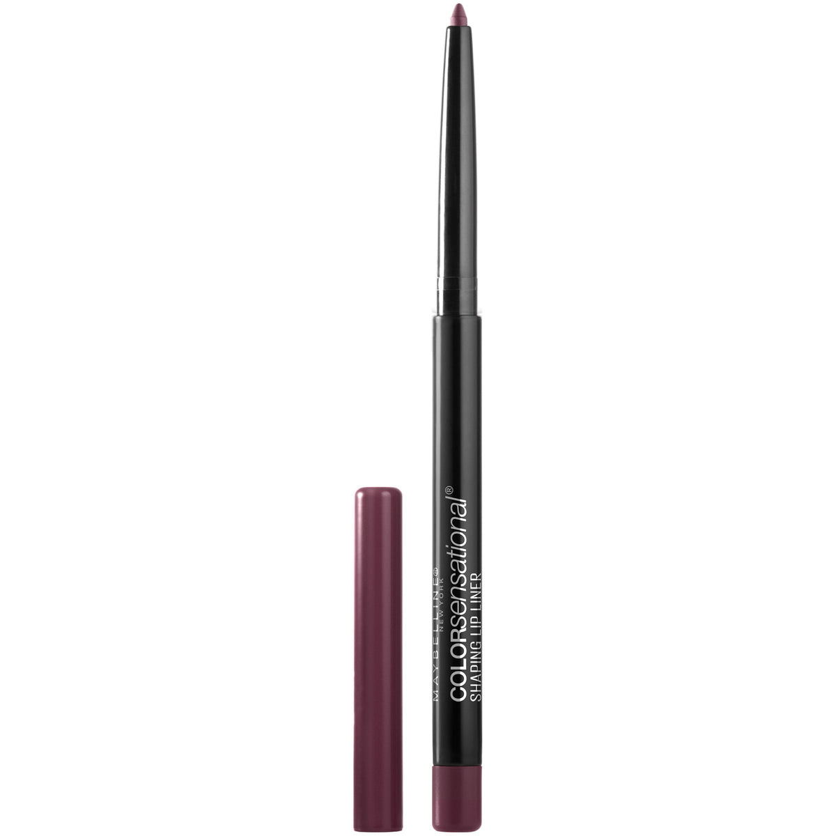 MAYBELLINE Rich Wine liner front packaging shows product and shade name for easy choice