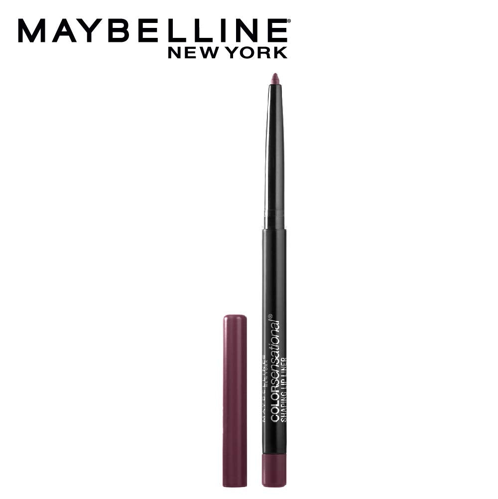 MAYBELLINE creamy texture swatch of Rich Wine showing smooth, pigmented finish