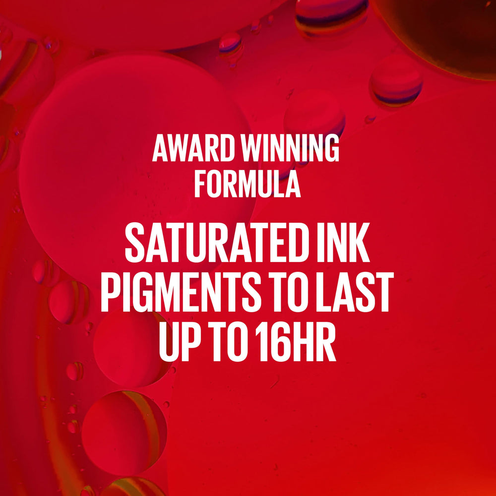 Maybelline removal demo with remover showing easy, effective pigment breakdown