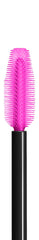 Maybelline The Rocket applied on model lashes demonstrating lifted, fuller lashes benefit