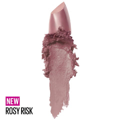 Maybelline bullet close-up showing creamy tip and smooth finish