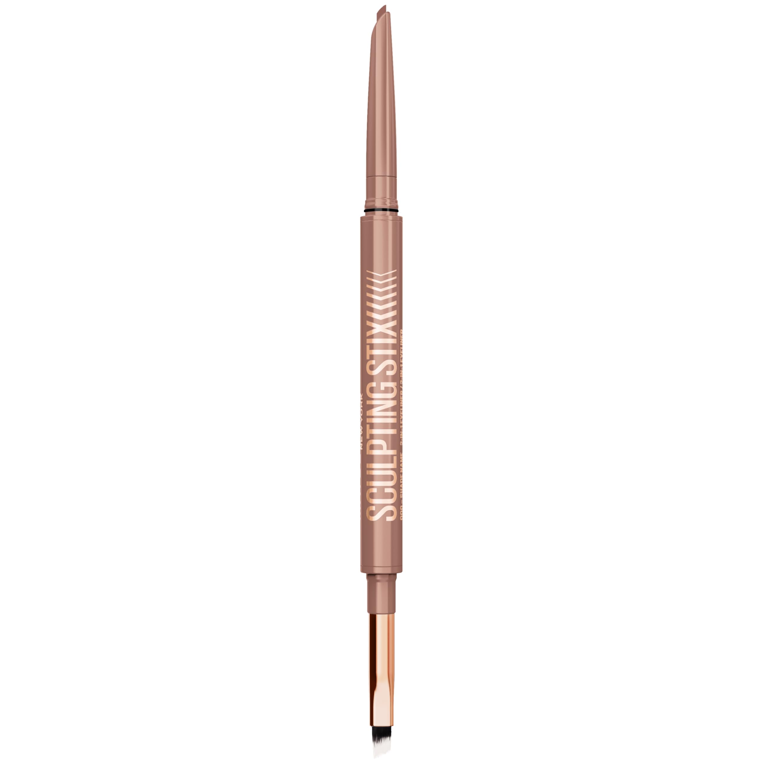 MAYBELLINE Sculpting Stix front packaging showing shade and dual ends for easy definition