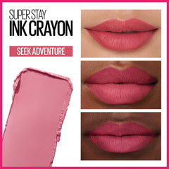 Maybelline Seek Adventure built-in sharpener detail for on-the-go tip maintenance and control