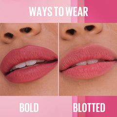MAYBELLINE lipstick styled on desk showing everyday beauty use