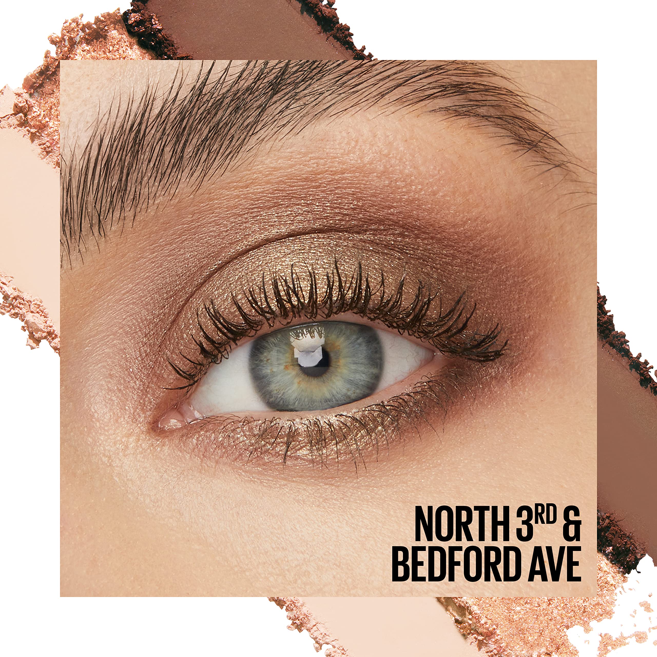 Maybelline brush application illustrating controlled deposit and blending