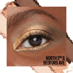 Maybelline palette in handbag showcasing pocket-friendly, ready-to-use benefit
