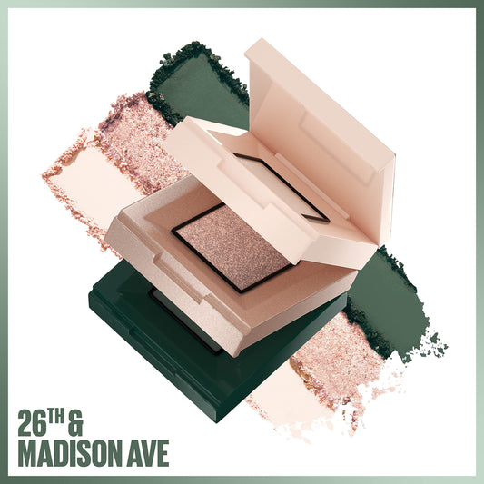Maybelline Shadow Blocks open top view showing two mattes and one shimmer for easy selection