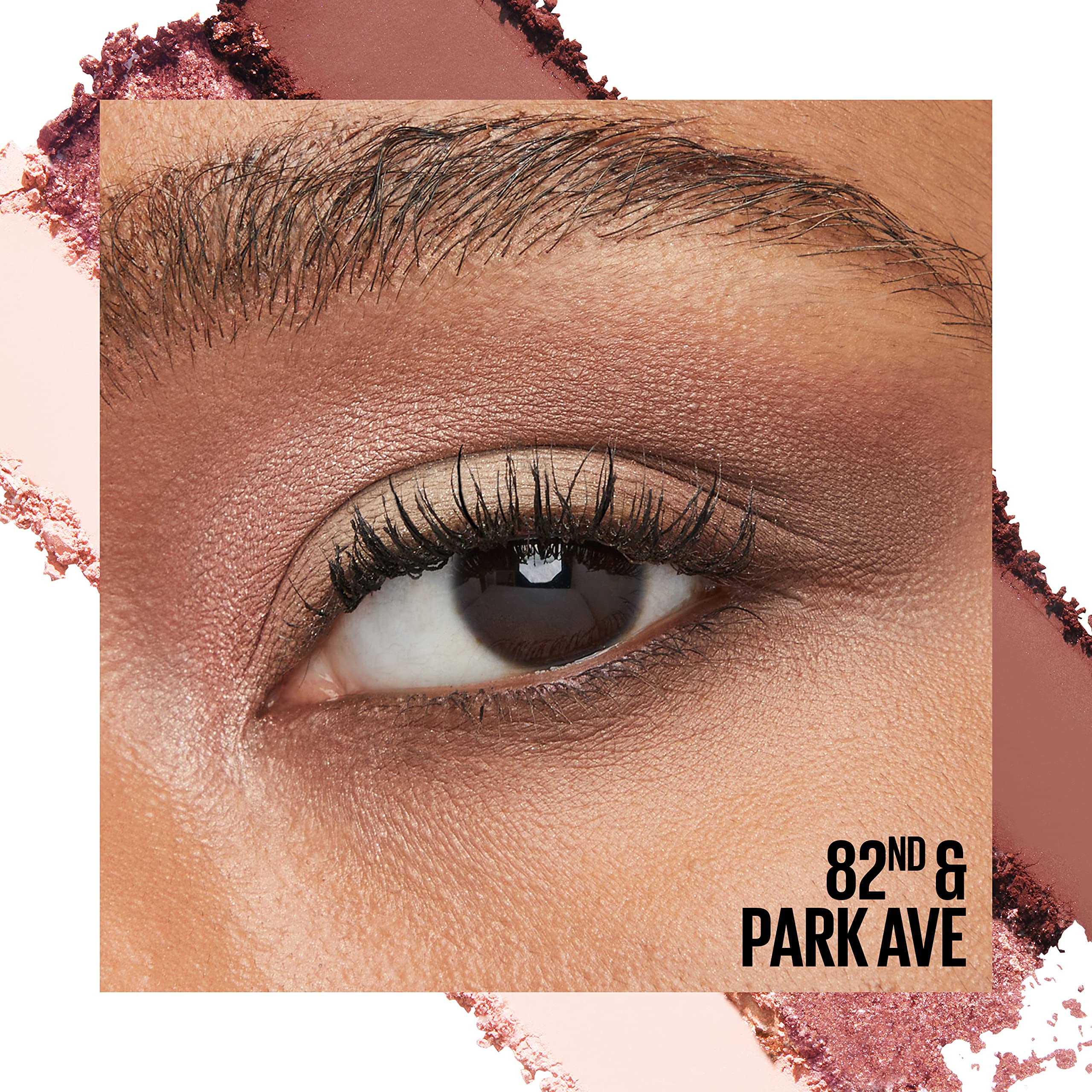 Maybelline Shadow Blocks size comparison with coin showing pocketability