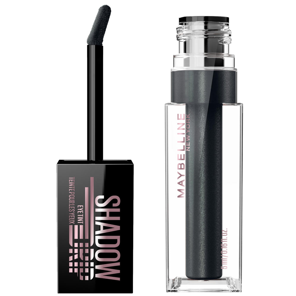 MAYBELLINE front packaging showing Onyx Drip shade and product benefit long-wear