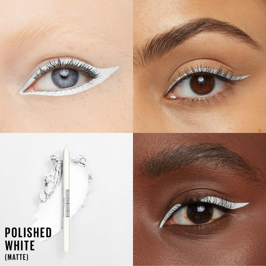 Maybelline sharpenable tip close-up showing precise point for fine eyeliner control