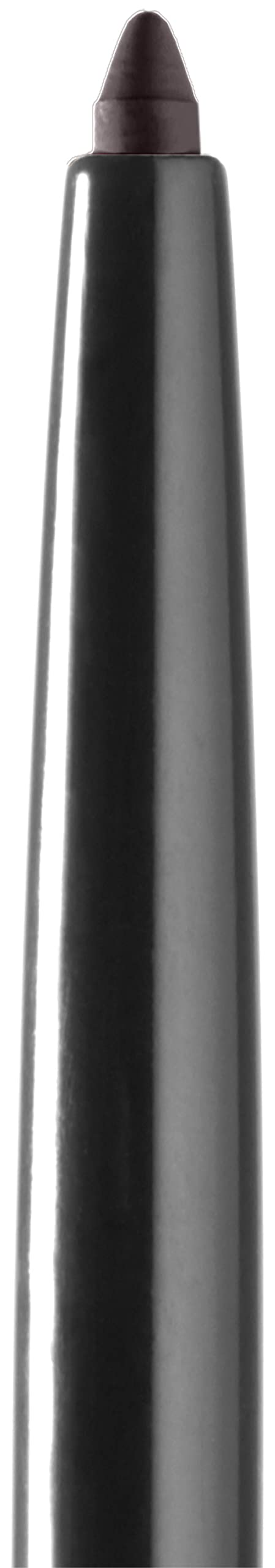 MAYBELLINE close-up of built-in sharpener tip offering on-the-go precision and tidy lines