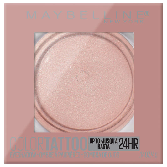 MAYBELLINE Socialite pot front view showing shade and compact size for travel