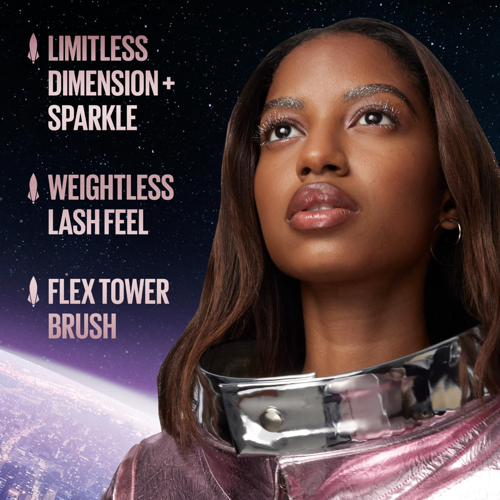 MAYBELLINE Space Diamond glitter wand detail highlighting reflective sparkle
