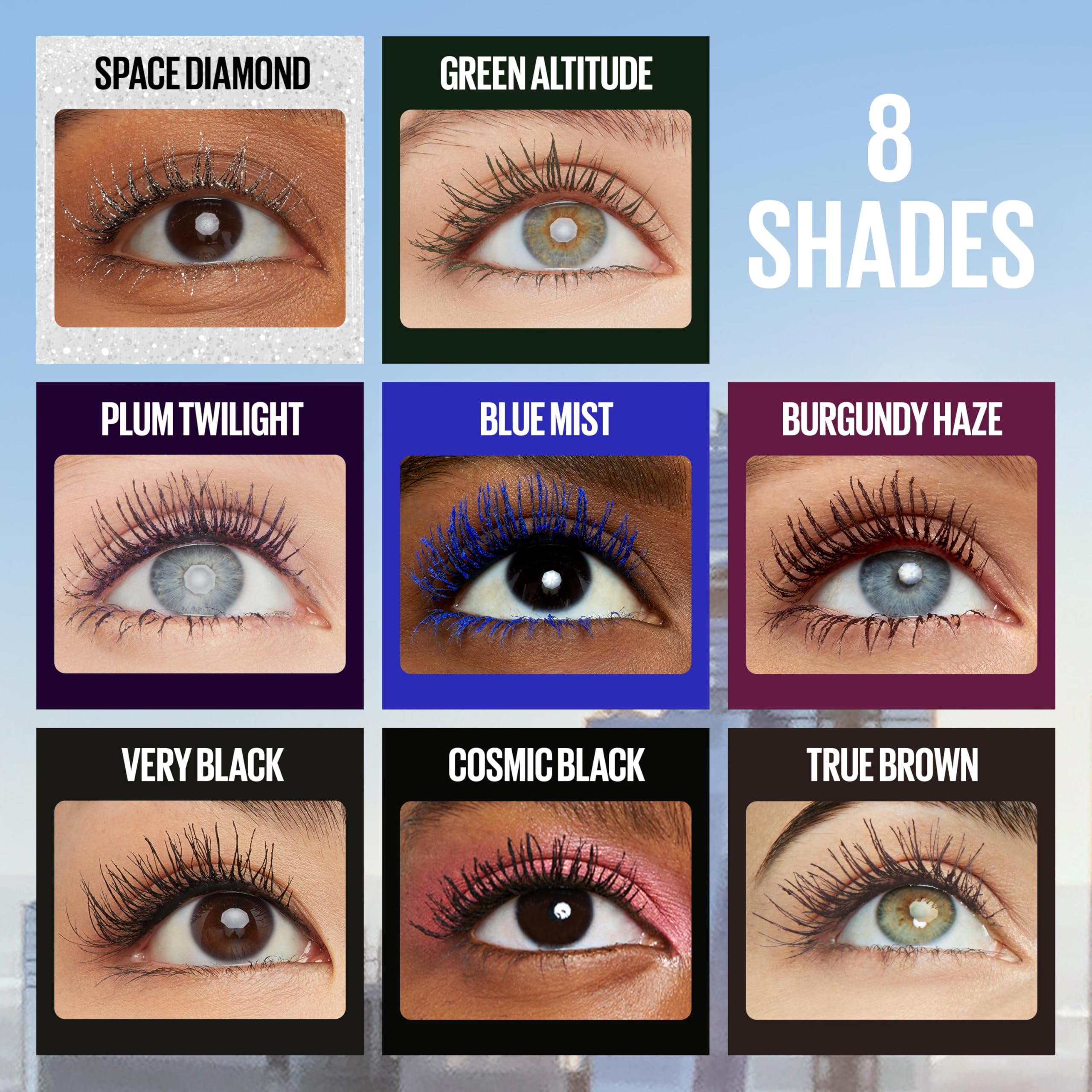 Maybelline product next to a ruler for size and scale benefit