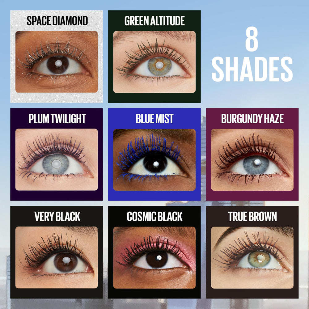 Maybelline product next to a ruler for size and scale benefit