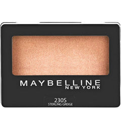 MAYBELLINE sterling swatch on arm demonstrating buildable pigmentation and blendability
