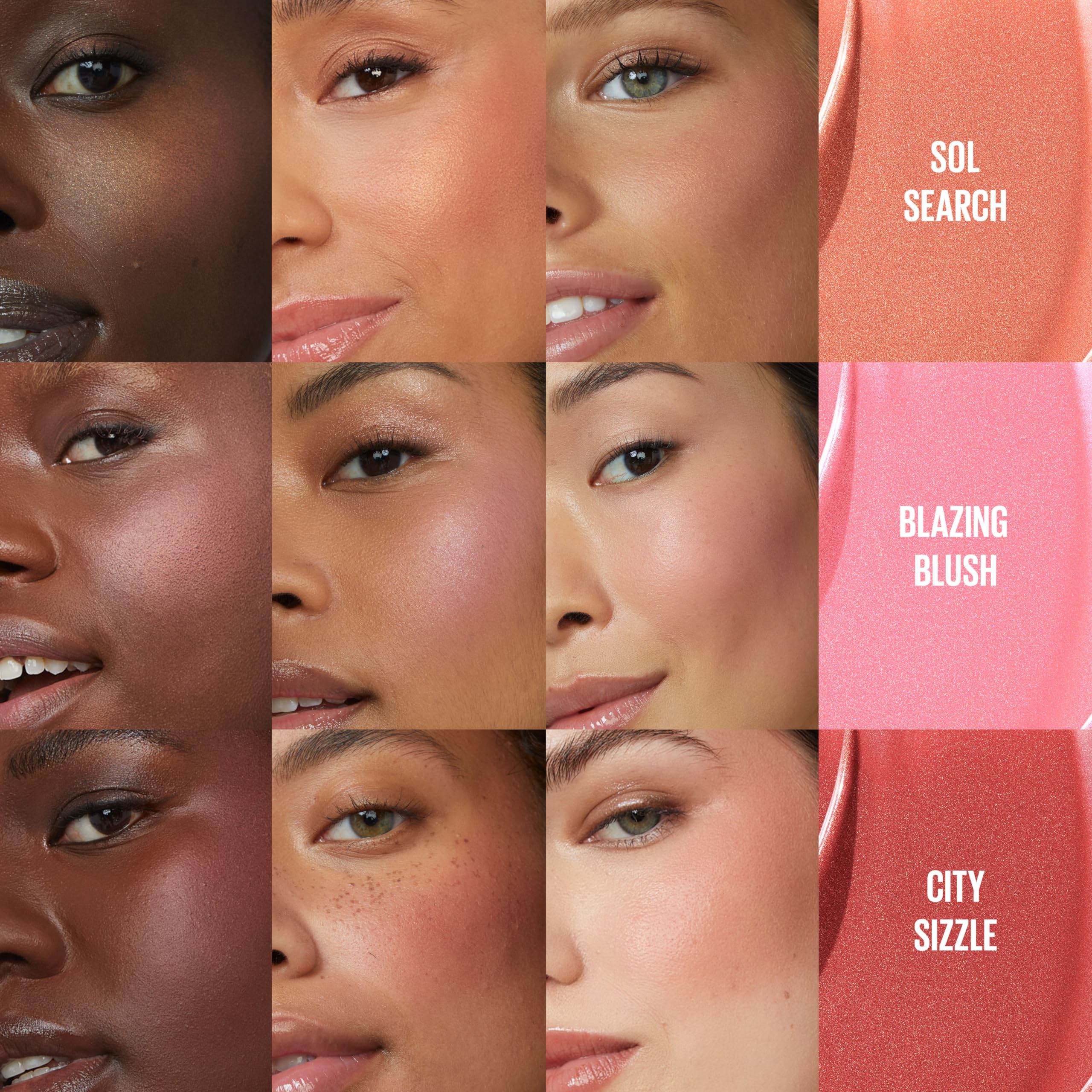 MAYBELLINE swatches on arm to compare shades for custom mixing and layering