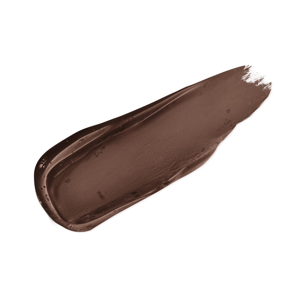 Maybelline Super Lock Brow Glue brush close-up for precise styling benefit