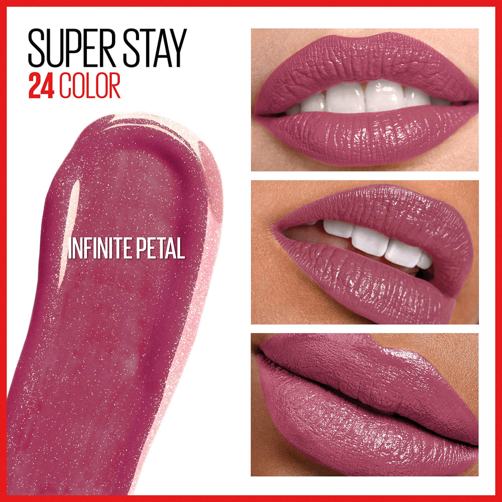 Maybelline conditioning balm end showing moisturizing finish for comfortable wear