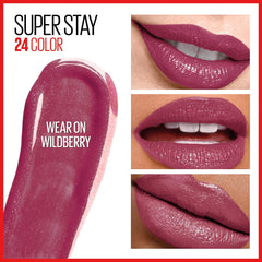 Maybelline balm closeup texture showing creamy hydration for comfortable lips