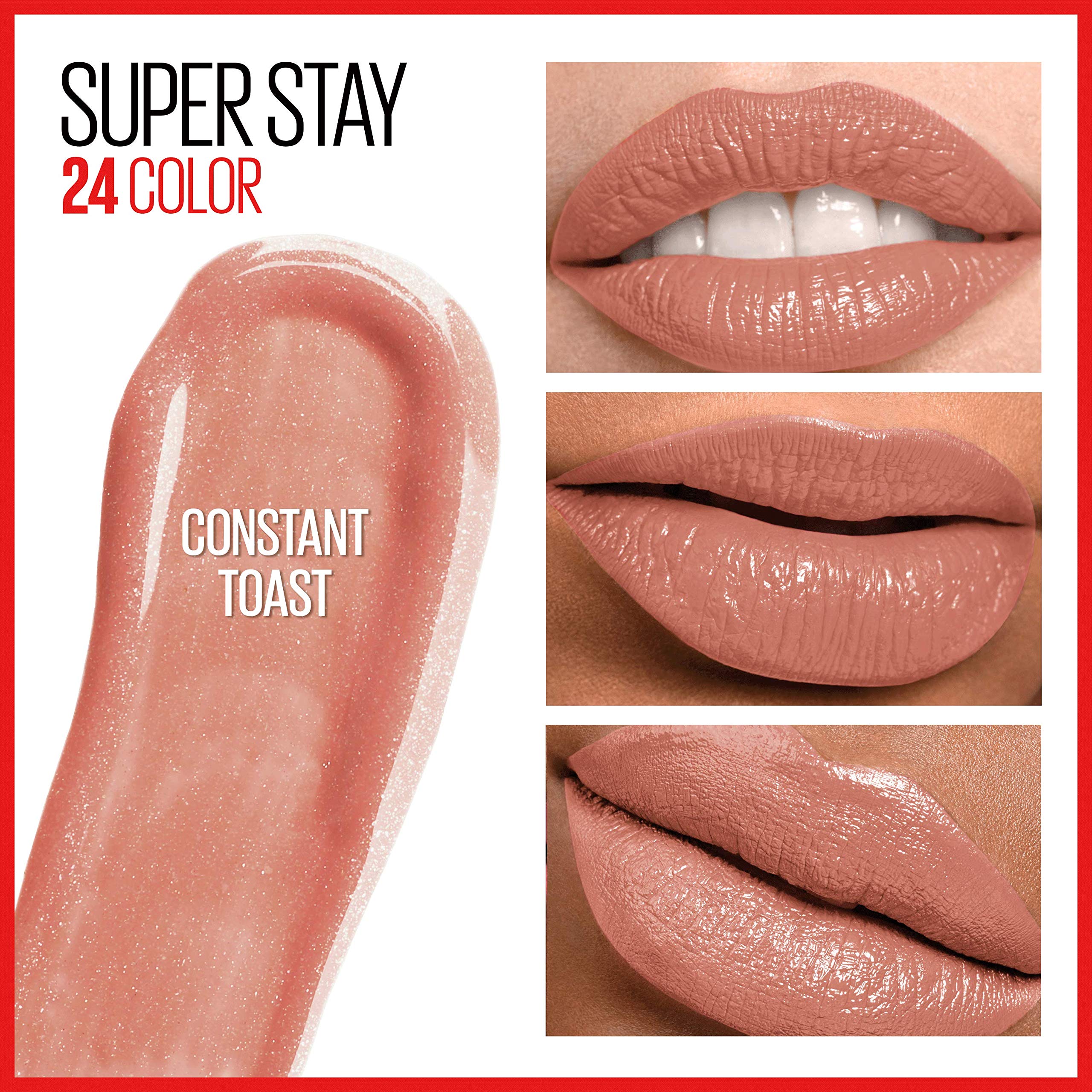 Maybelline Super Stay 24 open balm top showing moisturizing layer to seal and hydrate lips