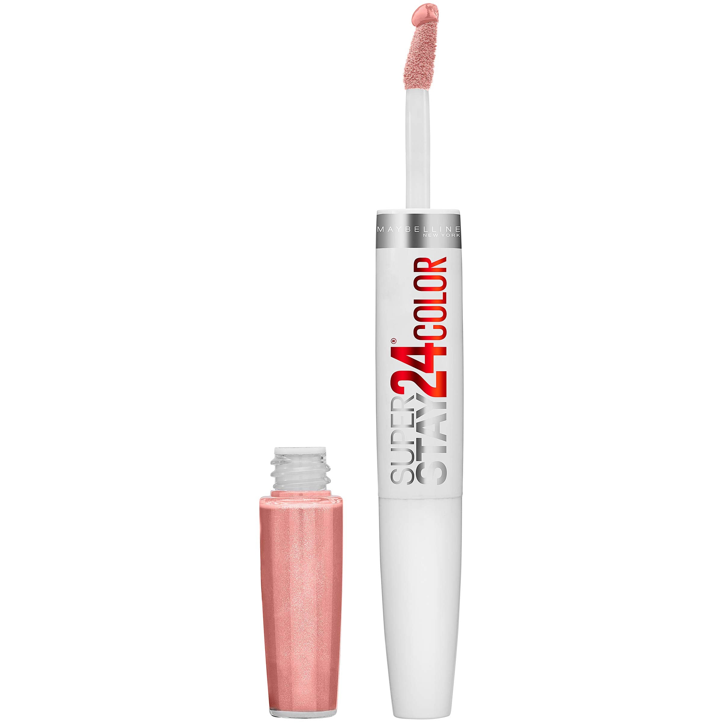 Maybelline Super Stay 24 front view showing product and shade Constant Toast for reliable nude color