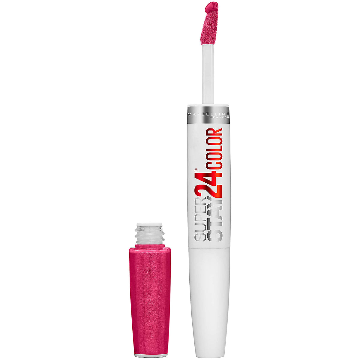 Maybelline Super Stay front packaging showing product and shade benefits