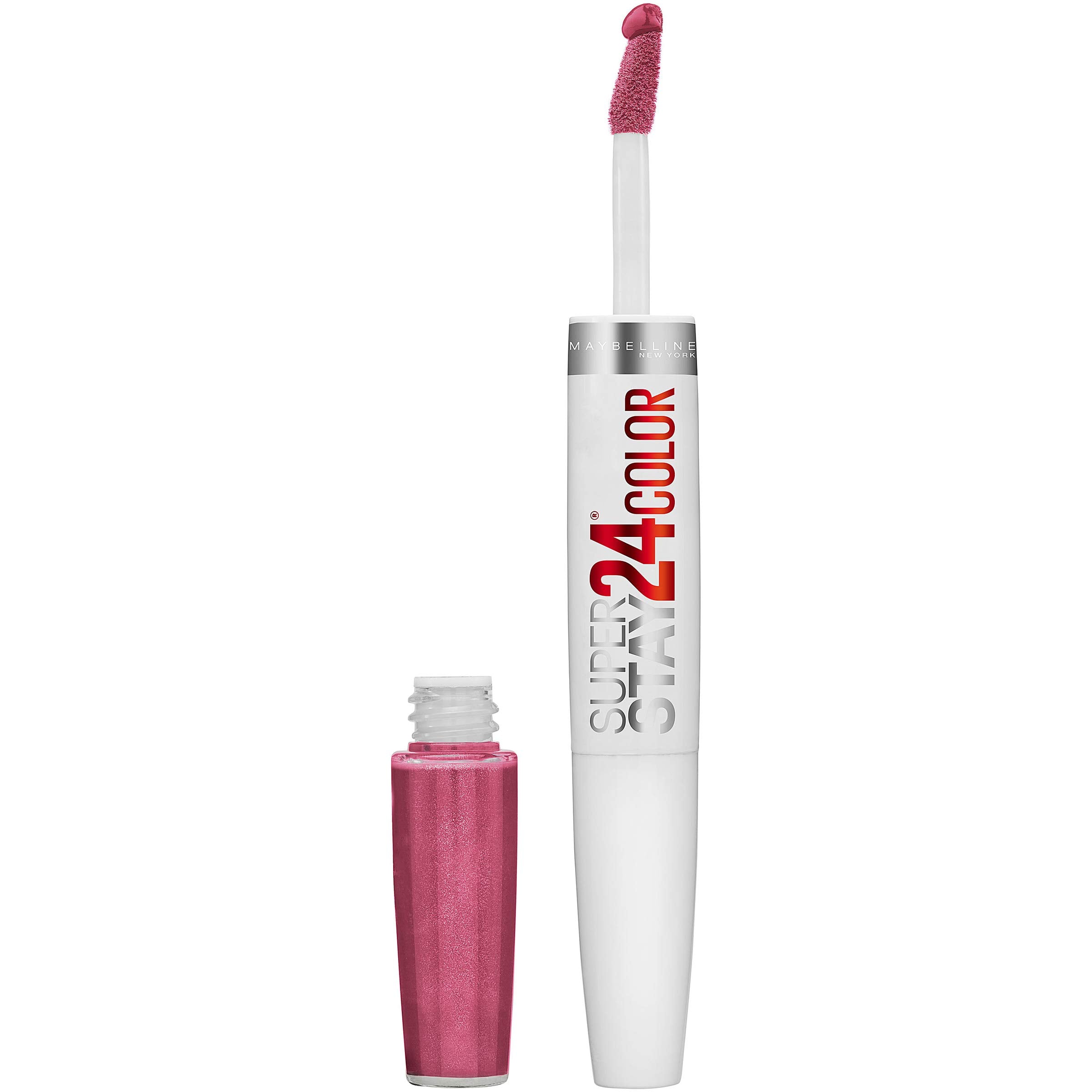 MAYBELLINE front tube showing two-step design and shade for easy identification