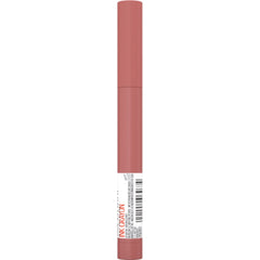 MAYBELLINE shade swatch strip demonstrating true color and layering potential
