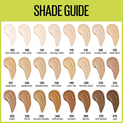 MAYBELLINE worn outdoors showing sweat-resistant finish for long wear
