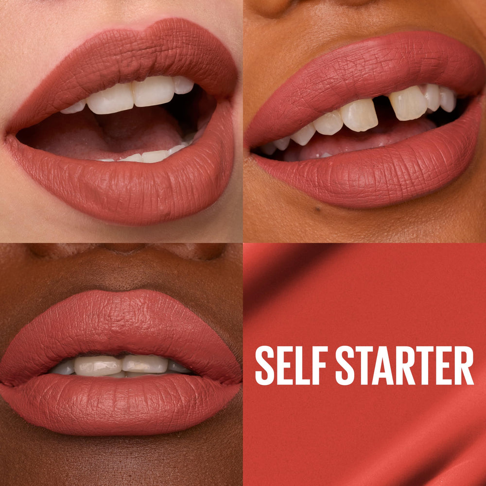 MAYBELLINE arrow applicator close-up for precise lip definition
