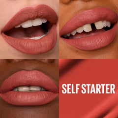 MAYBELLINE arrow applicator close-up for precise lip definition