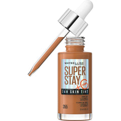 Maybelline front packaging showing bottle and label, brightened complexion benefit