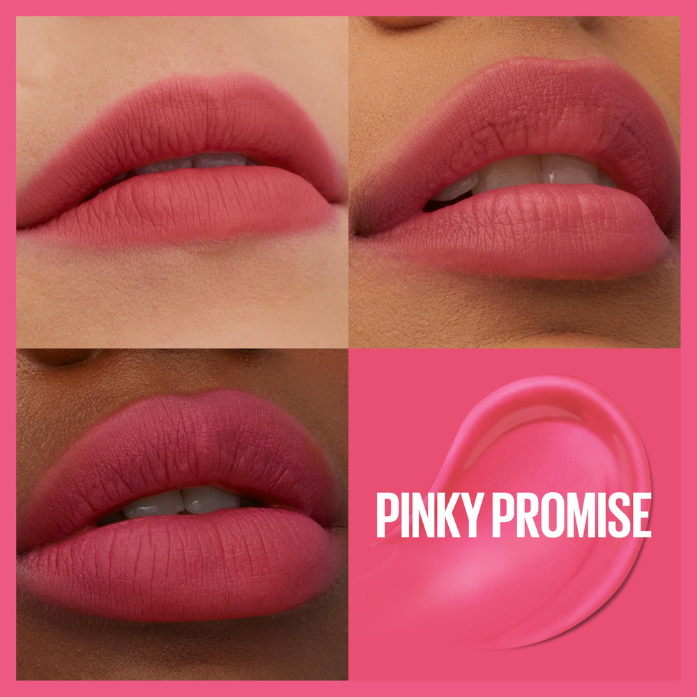 MAYBELLINE applicator close-up demonstrating smooth glide and precise application benefit control