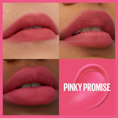 MAYBELLINE applicator close-up demonstrating smooth glide and precise application benefit control