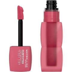 MAYBELLINE Super Stay Teddy front packaging showing product and label benefit lasting color