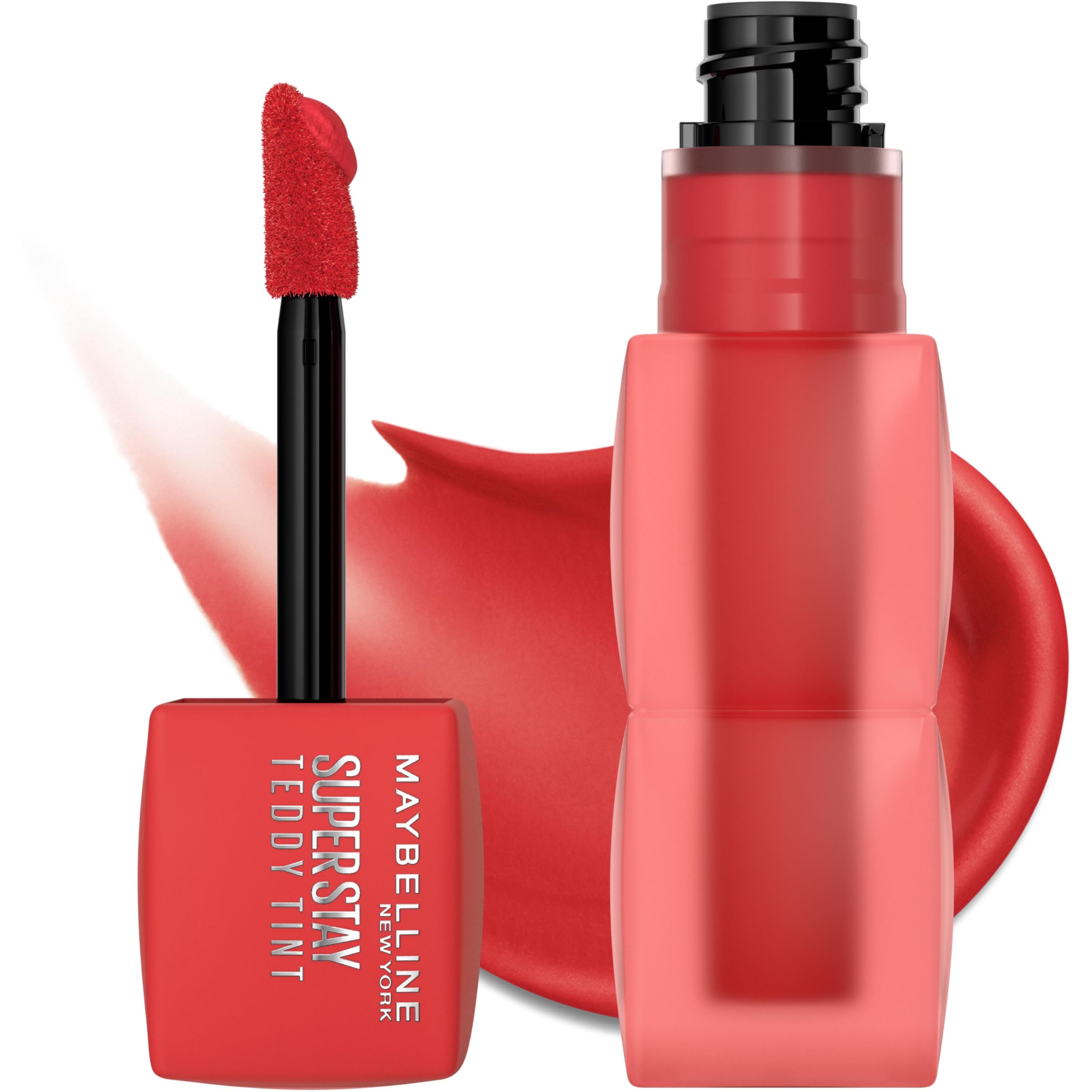 MAYBELLINE flatlay in a makeup bag showing everyday use convenience benefit