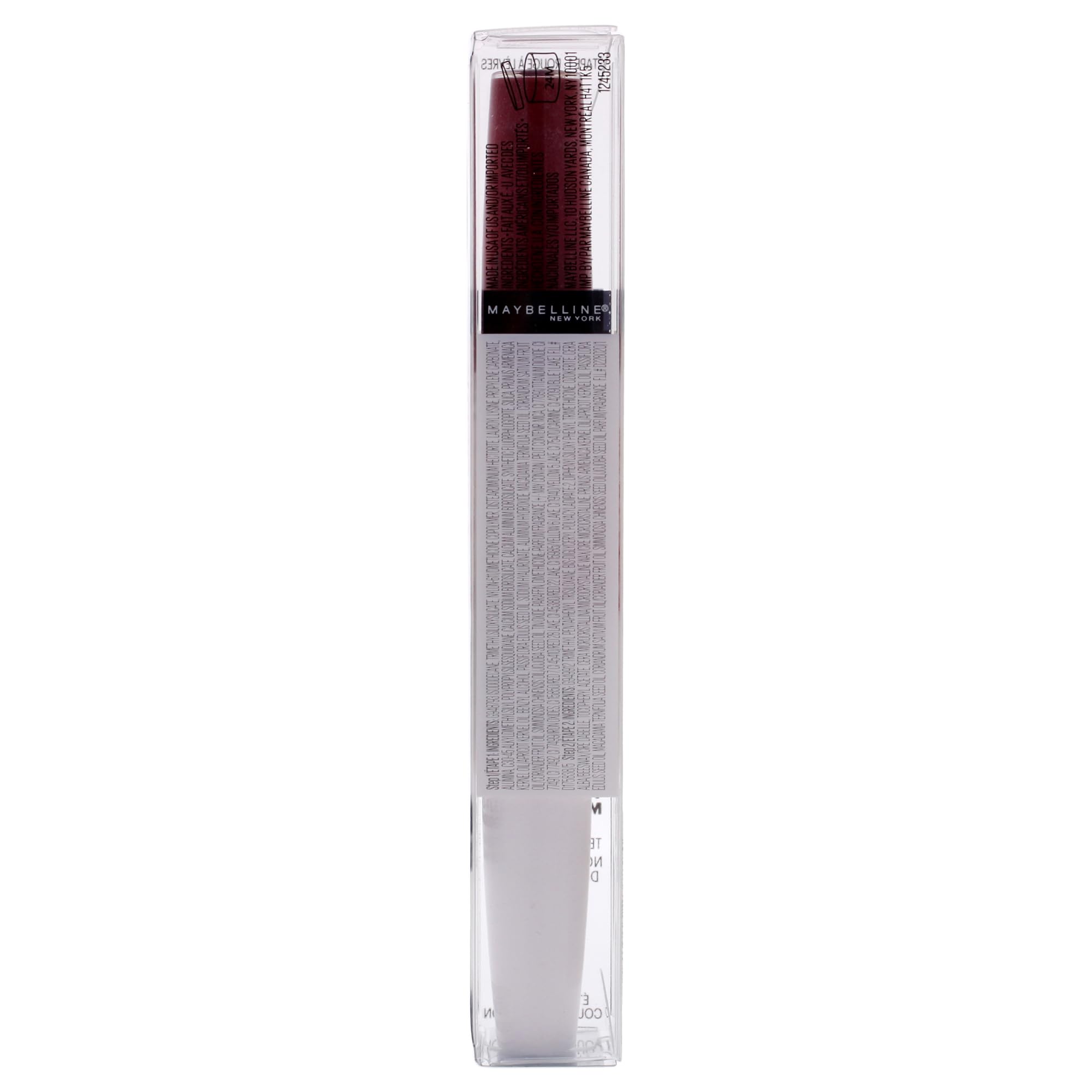 Maybelline SuperStay 24 on lips lifestyle image showing long-wear look