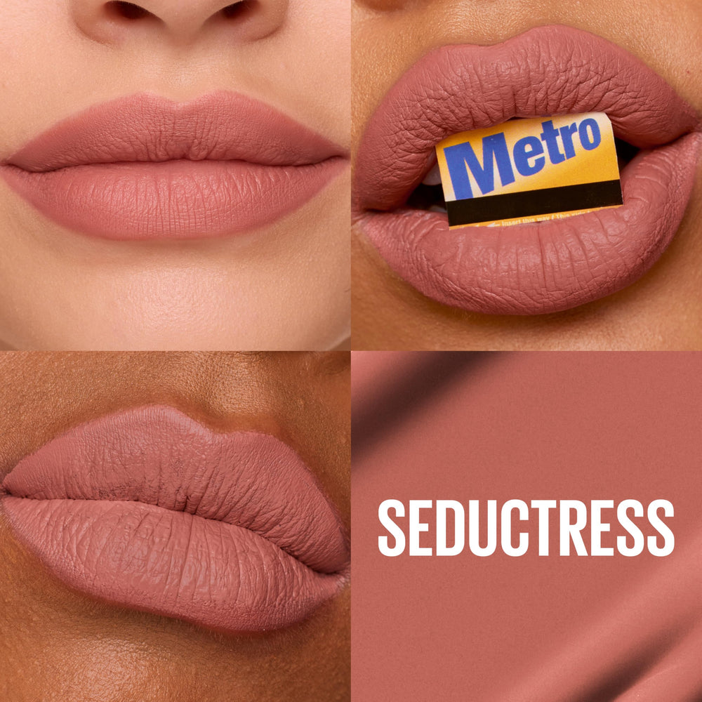 MAYBELLINE arrow applicator closeup for precise lip definition benefit