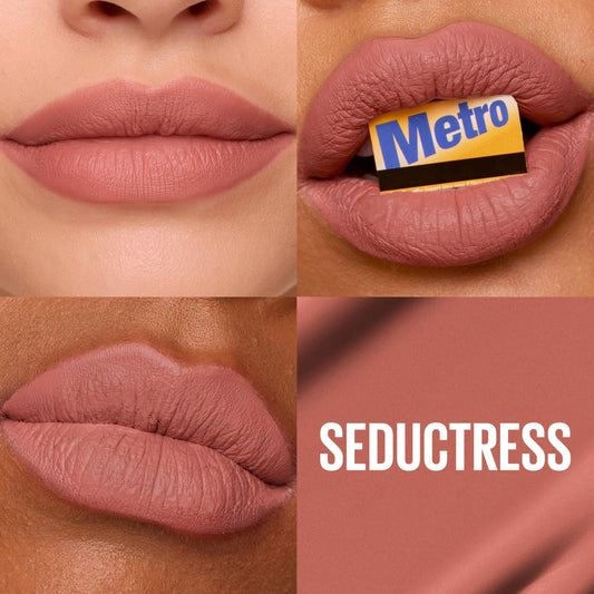 MAYBELLINE arrow applicator closeup for precise lip definition benefit