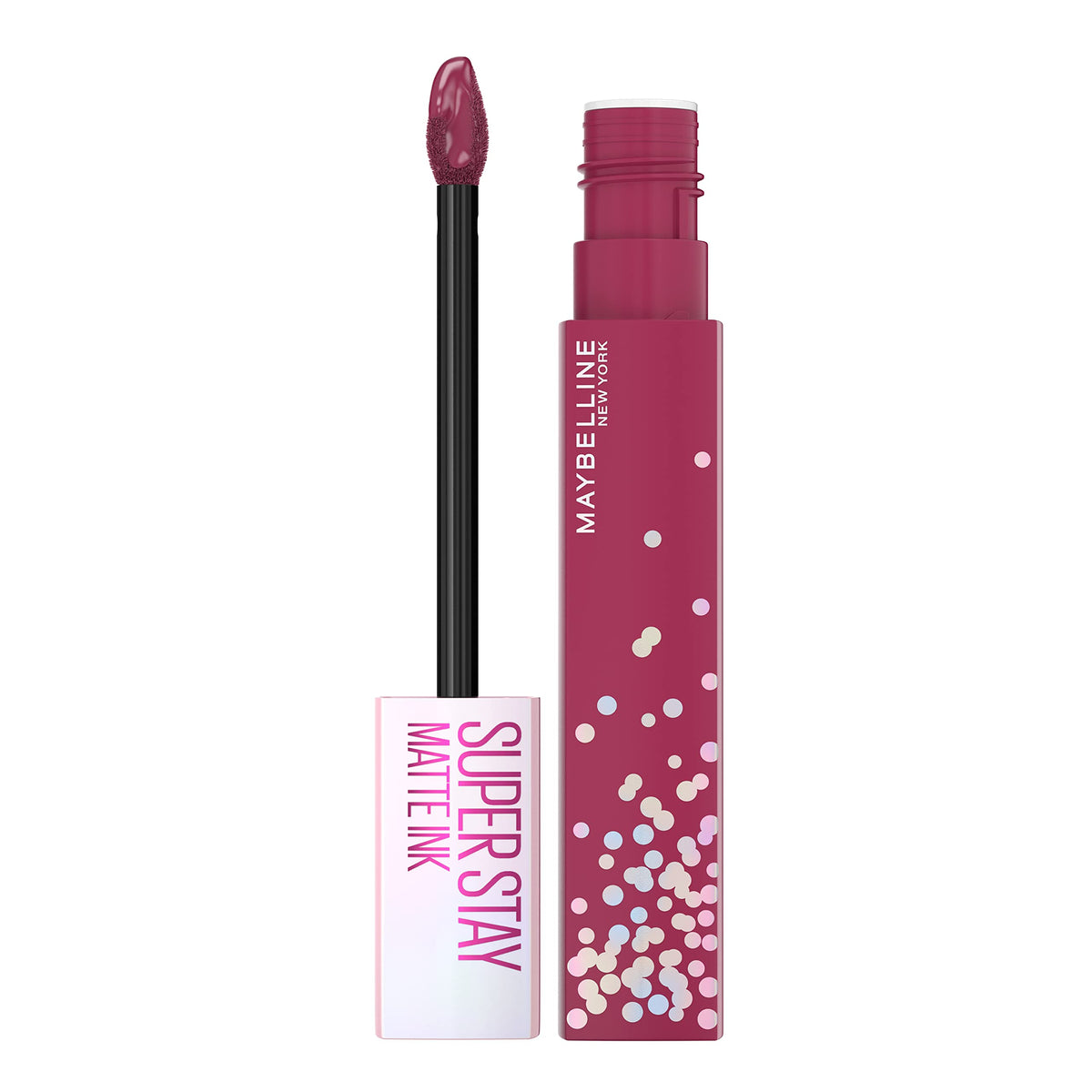 MAYBELLINE front packaging showing Birthday Cake limited edition and shade label for quick identification