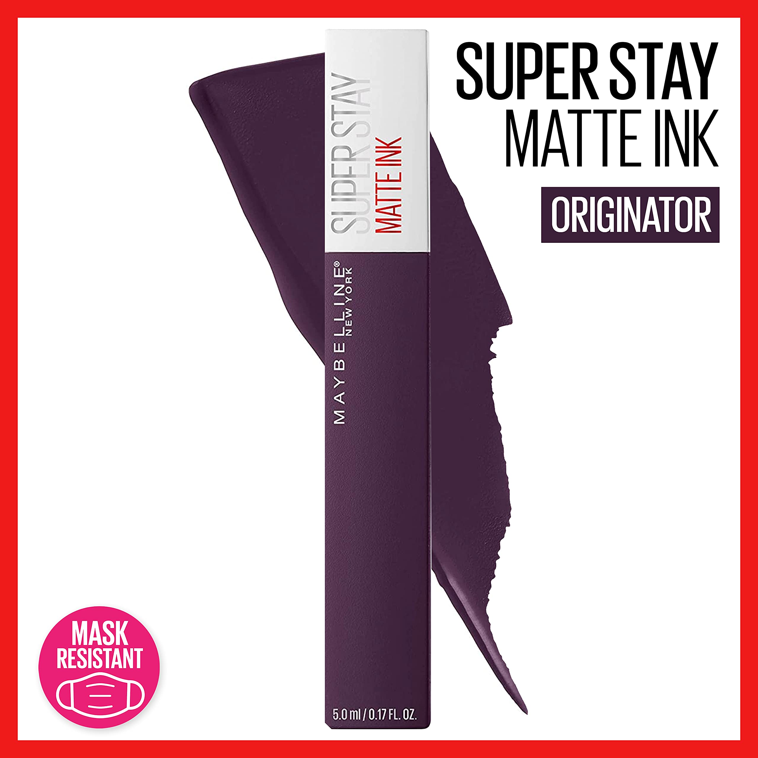MAYBELLINE swatches on skin displaying pigment payoff and shade range