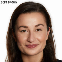 Maybelline before and after eyebrow transformation demonstrating fuller natural brows