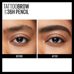 MAYBELLINE TattooStudio on bathroom vanity as quick everyday essential