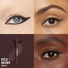 maybelline close-up of sharpened tip for precise lining benefit
