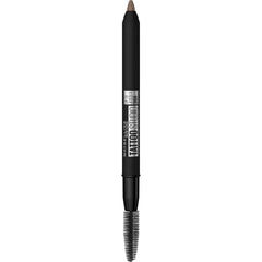 Maybelline pencil size comparison next to coin showing compact, portable benefit