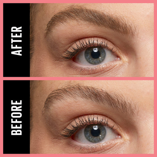 Maybelline teardrop tip close-up illustrating dual-edge precision for fine strokes and fill