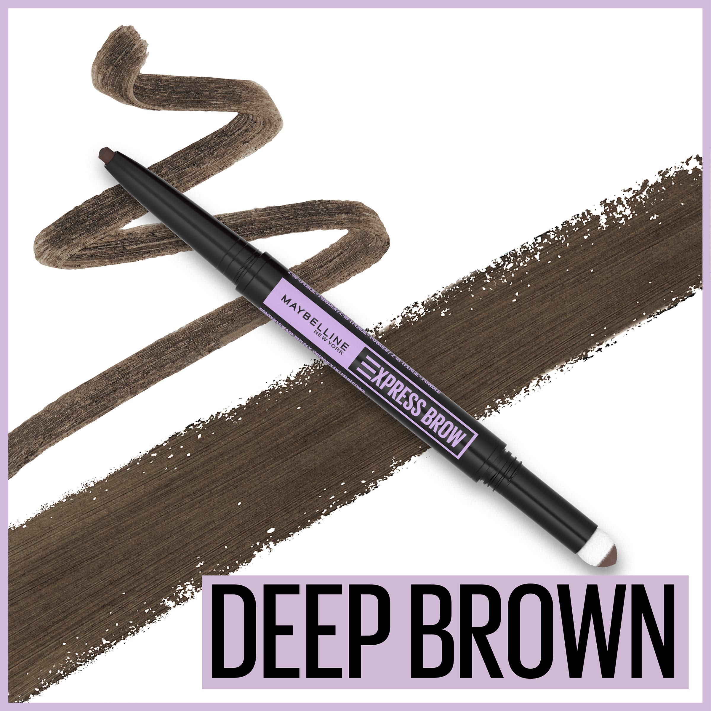 maybelline teardrop tip close-up for precise shaping and natural hair-like strokes