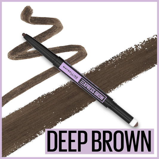 maybelline teardrop tip close-up for precise shaping and natural hair-like strokes