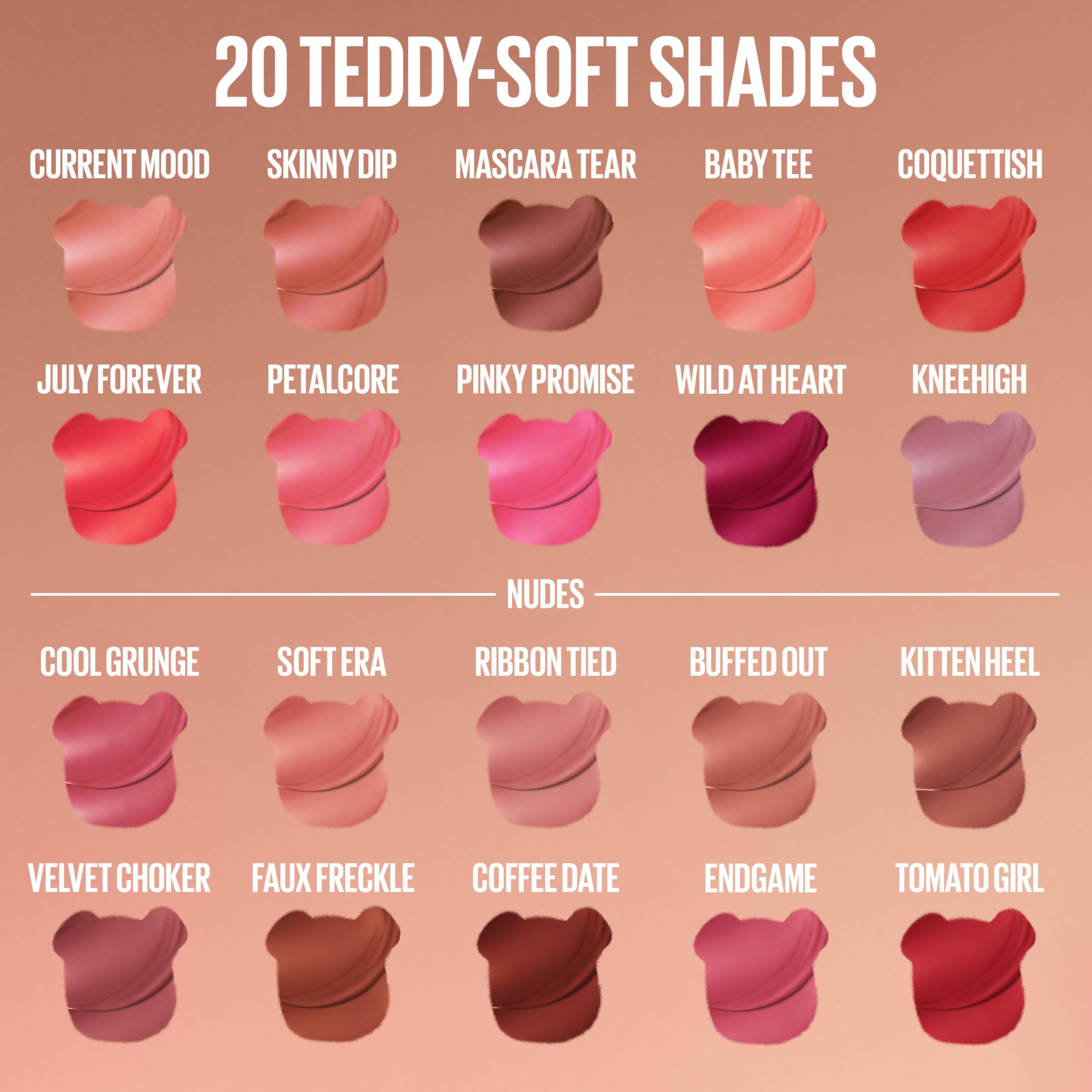 MAYBELLINE before and after demonstrating buildable intensity and natural blush